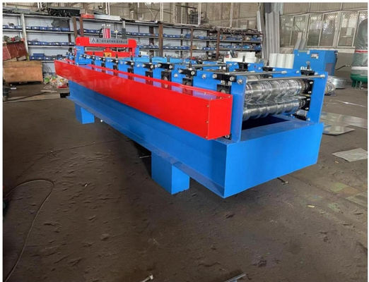 4kW Plate Press Machine 10-15m/Min Forming Speed PLC Microcomputer Control System
