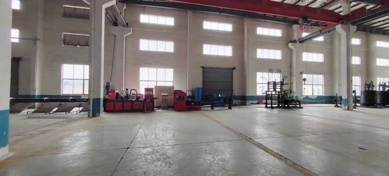 Plane steel Truss Making Machine 22kw Welding Production Line