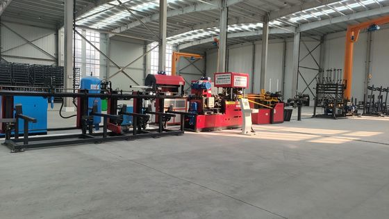 High Welding Accuracy and PLC Control System for Steel Welding Machine
