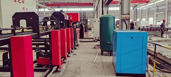 Square Tube Welding Production Line AC380V 50Hz Valve Snail Rebar