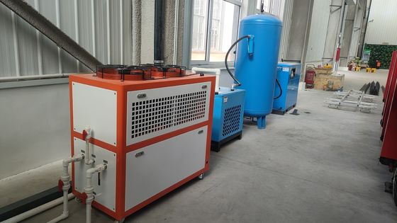380V 50Hz Water Cooled Industrial Chiller Air Cooling 1610x735x1390