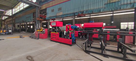Insulation Grade F Rebar Welding Machine With 7.5kw Side Rib Forming Motor Power